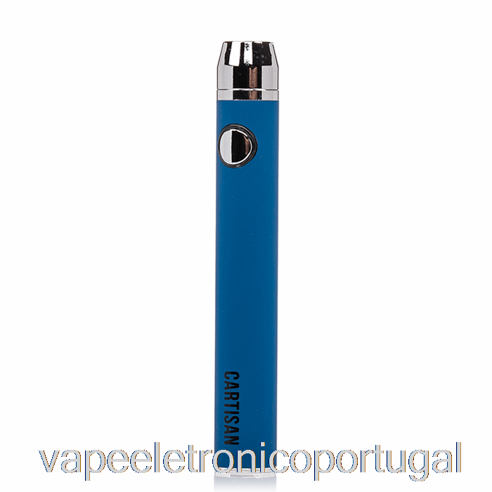 Vape Eletrônico Cartisan Botão Vv 650 510 Bateria Azul